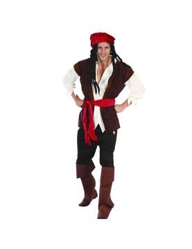 Στολή Ανδρική Πειρατής Carnavalista 232039