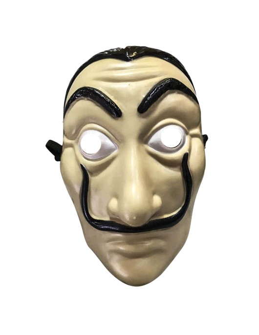 Μάσκα Πλαστική Μουστακαλής Carnavalista 232074