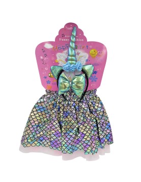 Σετ Παιδικής Αμφίεσης Ουράνιο Τόξο-Μονόκερος Carnavalista 232140