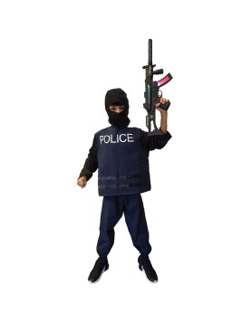 Στολή Παιδική Αστυνομικός Ειδικών Δυνάμεων Carnavalista 232232
