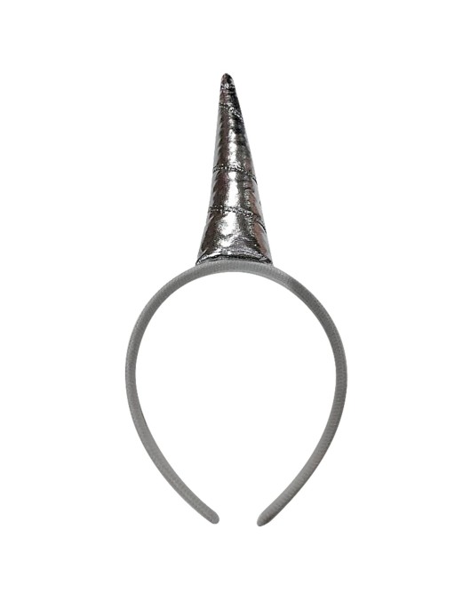 Στέκα Μονόκερος Ασημί 27x11cm Carnavalista 232267