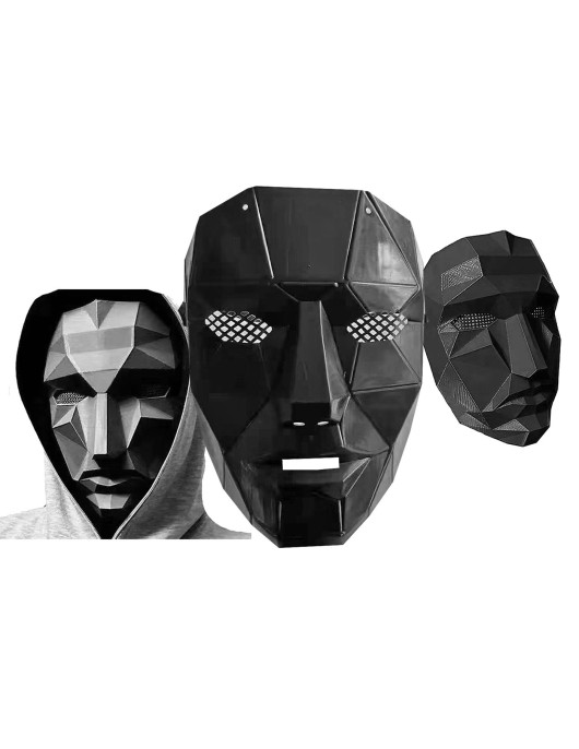 Μάσκα Μαύρη Κακού Gamer Carnavalista 232309
