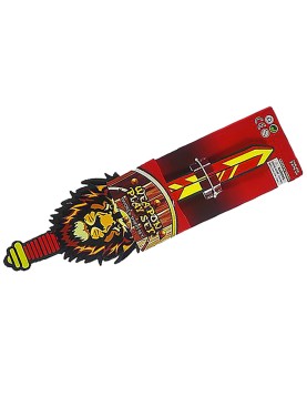 Σπαθί με Λιοντάρι Μαλακό 43x12cm Carnavalista 232326