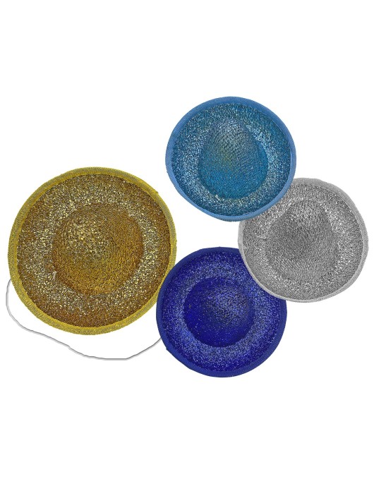 Καπελάκι Μίνι με Σκοινάκι Χρυσόσκονης Μεξικάνικο 12x7cm Carnavalista 232335