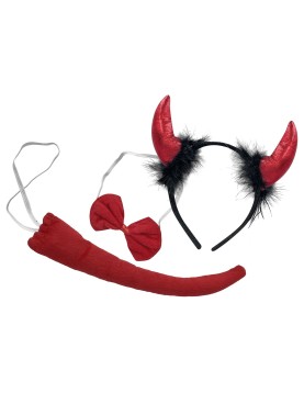 Αξεσουάρ Διαβολάκι σετ 3 τεμ Carnavalista 232342