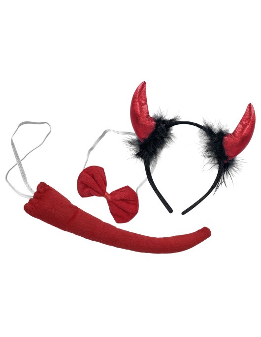 Αξεσουάρ Διαβολάκι σετ 3 τεμ Carnavalista 232342