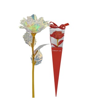 Τριαντάφυλλο με φως σε Κουτί 36cm Carnavalista 232371