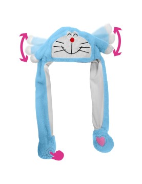 Σκούφος Γαλάζιος Λαγός με Αυτιά &amp; Κίνηση 50x35cm Carnavalista 232412