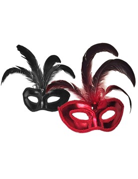 Μάσκα Βενετσιάνικη με Φτερά Ψηλά Carnavalista 232421