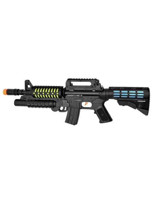 Όπλο Μπαταρίας με φως & ήχο 49x16cm Carnavalista 232432