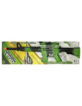 Όπλο Σπινθηροβόλο Πρασινόμαυρο με Διόπτρα 64x16cm Carnavalista 232435