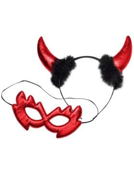 Αξεσουάρ Διαβολάκι σετ=2τεμ 20x19cm Carnavalista 232470