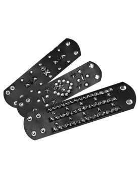 Βραχιόλι Πανκ 23x6cm Carnavalista 23267