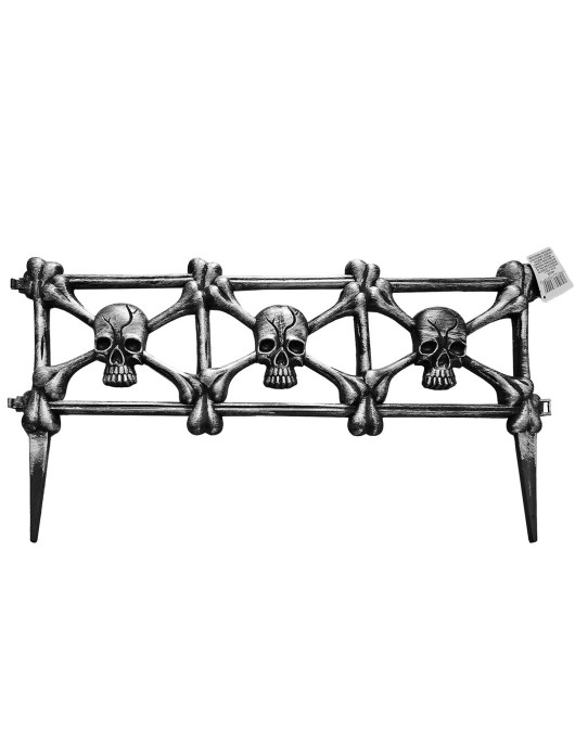 Φράχτης με Νεκροκεφαλές 57x29cm Carnavalista 232496