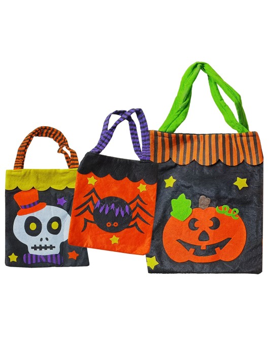 Τσάντα Τσόχινη Halloween 27x20cm Carnavalista 232500