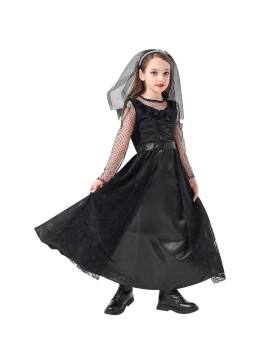 Στολή Παιδική Μαυροφορεμένο Κορίτσι Carnavalista 232539