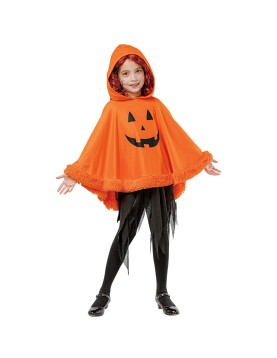 Στολή Παιδικη Πόντσο Κολοκύθα Halloween Carnavalista 232541