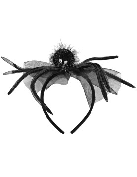 Στέκα Μαύρη Μεγάλη Αράχνη 16x20cm Carnavalista 232562