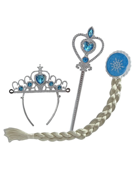 Σετ Πριγκίπισσα 3τεμ 30x18cm Carnavalista 232566