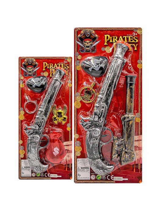 Σετ Πειρατή 5τεμ 41x18cm Carnavalista 232573