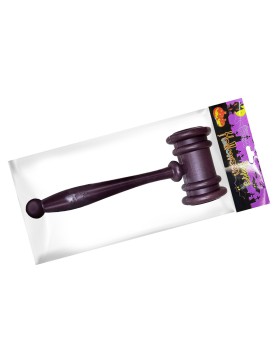 Σφυρί Δικαστή 26x9,5cm Carnavalista 232582