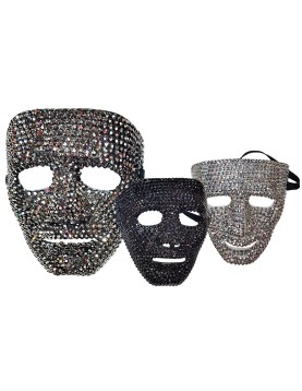 Μάσκα με Διαμάντια Πρόσωπο Carnavalista 232586