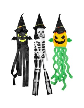 Ανεμοδούρι Halloween 155x ø20cm Carnavalista 232677