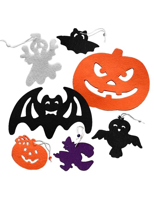 Halloween σετ Τσόχινα Διακοσμητικά Carnavalista 232679