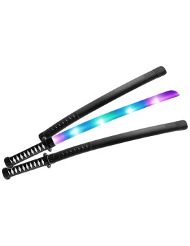 Σπαθί με φως Σαμουράι &amp; Θήκη 68cm Carnavalista 232682