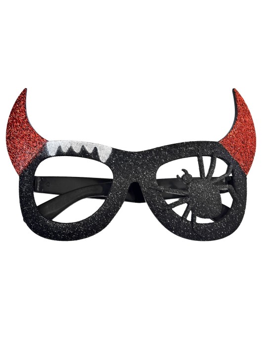 Γυαλιά Αμφίεσης Διάβολος με Αράχνη 17x10cm Carnavalista 232708