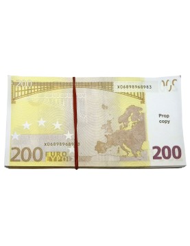 Χαρτονομίσματα σετ 100 Ψεύτικα των 200 Ευρώ Carnavalista 232721