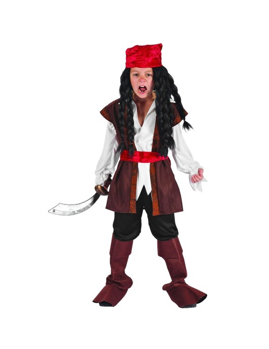 Στολή Παιδική Πειρατής Deluxe Carnavalista 232735