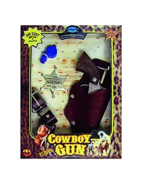 Πιστόλι με Θήκη σετ=5τεμ 28x18cm Carnavalista 23292