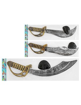 Σετ Σπαθί Πειρατή με Μάτι 2 τεμ 50cm Carnavalista 232746