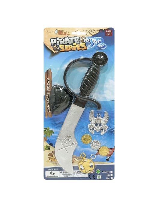 Σετ Πειρατή 7τεμ 41x18cm Carnavalista 23333