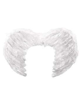 Φτερά Λευκά 45x35cm Carnavalista 23421