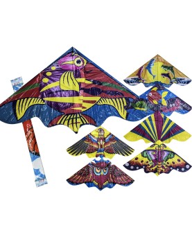 Αετός Ναύλον Τριγωνικός 120x60cm Carnavalista 23481