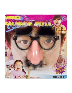 Γυαλιά Μύτη Μουστάκι ΚΑΡ=18,5x17cm Carnavalista 23527