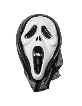 Μάσκα Φάντασμα Χωρίς Αίμα 32x20cm Carnavalista 23834