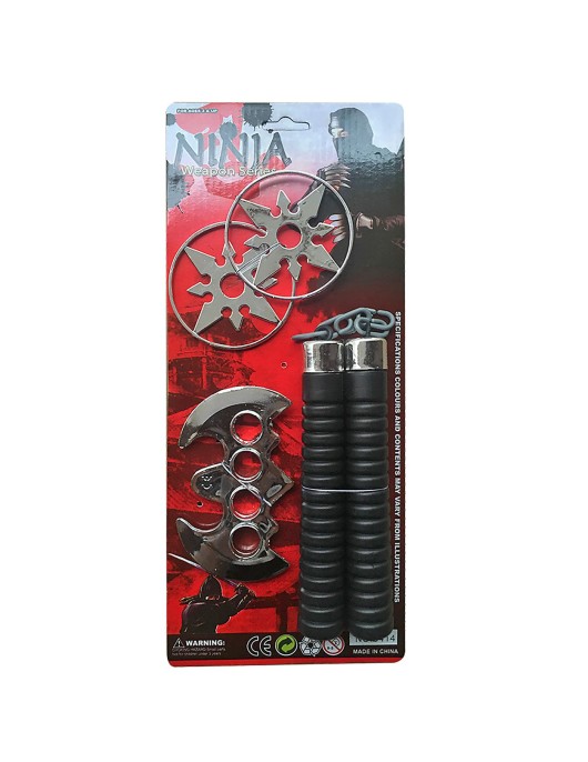 Σετ Ninja 4τεμ 35,5x15cm Carnavalista 23997
