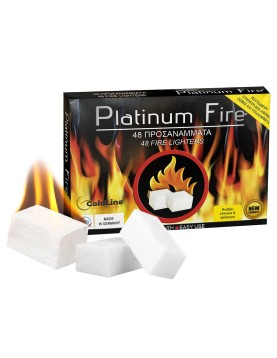 Προσάναμμα Λευκό Συσκ=48 Κύβοι 205 gr Homie 5792