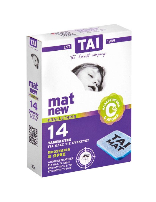 Εντομοκτόνες Ταμπλέτες Vegan Tai ματ 14τεμ Tai Τ