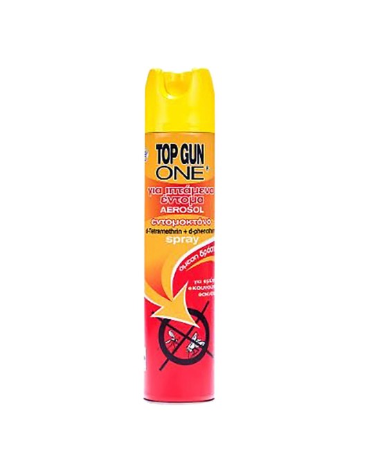 Εντομοκτόνο Spray top gun 300ml Top Gun
