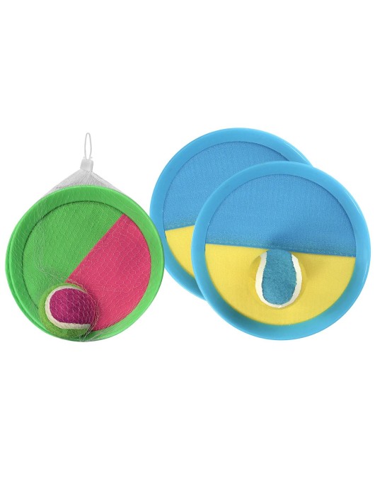 Ρακέτες Velcro Catch Ball σετ με Μπαλάκι ø18,5cm SummerTiempo 623339