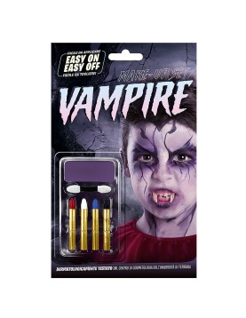 Σετ Βαφής Vampire με Μακιγιάζ &amp; 4 Μολύβια C.T. 9436