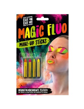 Μολύβια Βαφής Προσώπου Φωσφοριζέ σετ=4 τεμ C.T. 9446