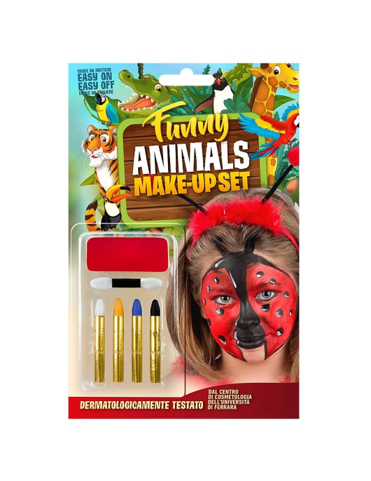 Σετ Βαφής Πασχαλίτσα με Μακιγιάζ & 4 Μολύβια C.T.