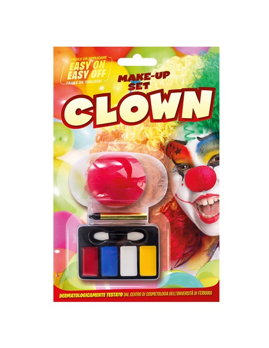 Σετ Βαφής Κλόουν με Μύτη C.T.