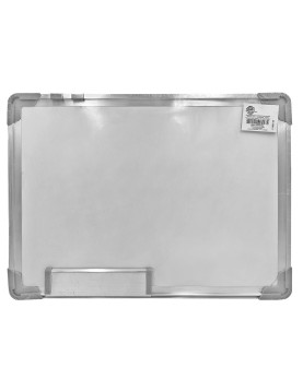 Πίνακας Λευκός Αλουμινίου Μαγνητικός 40x30cm JustNote 701319