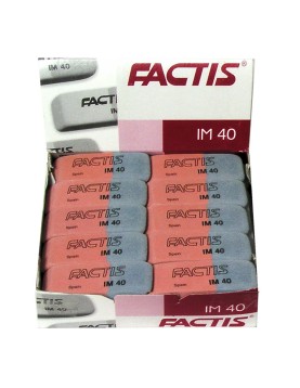 Γόμα Factis πακ=40τ Δίχρωμη Factis 36203